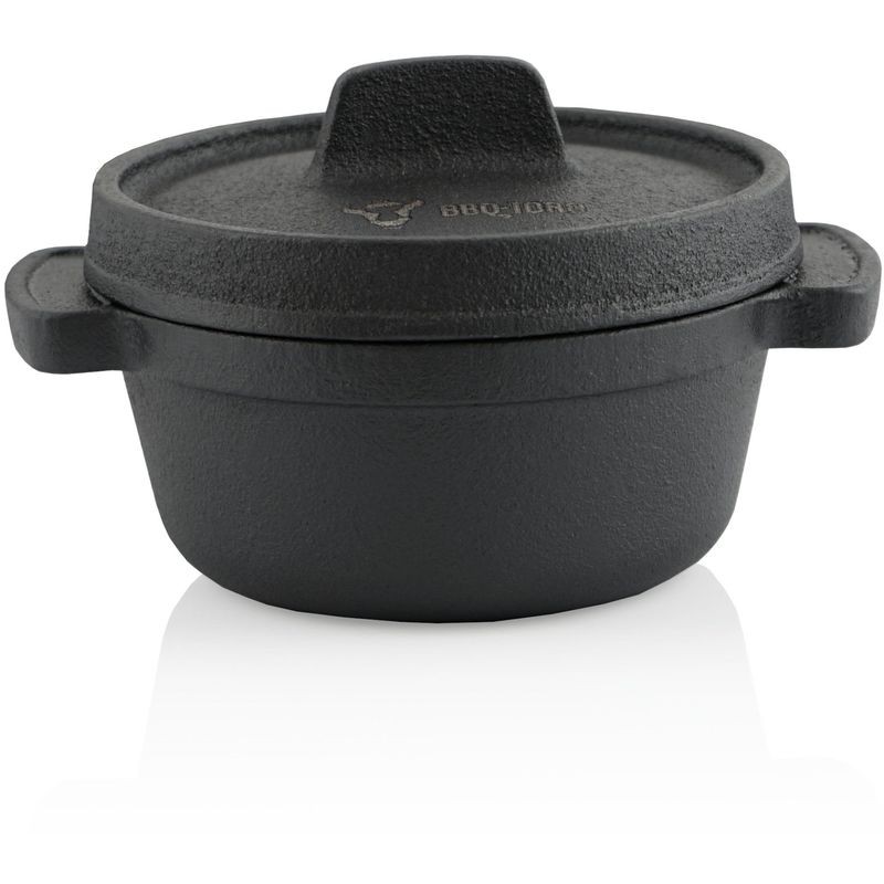 Ventes BBQ-Toro Ensemble de pots de service (lot de 6) | Mini pot en fonte de Ø 11 cm déstockage - -1