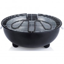 Ventes barbecue électrique posable 30cm 1250w noir - bq-2880 - tristar déstockage