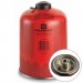 Ventes Pack de 6 cartouche gaz 460g butane propane mix KEMPER Bouteille de gaz à valve 7/16 Bonbonne camping EN 417 déstockage - 1