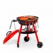 Ventes Petit barbecue charbon 50cm, junior – Romy – Barbecue en plastique, jouet avec accessoires déstockage - 1