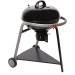 Ventes Barbecue à charbon Pyla - Diam. 55 cm - Noir - Noir déstockage