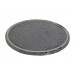 Ventes Plaque de cuisson ronde diam 26 cm en pierre de lave avec fond en chrome déstockage - 1