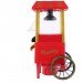 Ventes Rétro Chariot Appareil Machine à Pop Corn Maker Sans Huile Maison 1100W 220V EU déstockage - 4