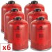Ventes Pack de 6 cartouche gaz 460g butane propane mix KEMPER Bouteille de gaz à valve 7/16 Bonbonne camping EN 417 déstockage